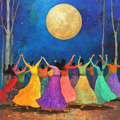This track is an auditory celebration of the harvest festival, particularly inspired by the punjabi tradition of bhangra. It incorporates the vigorous beats of dhol with layers of live vocals to deliver a powerful rural yet contemporary dance experience.