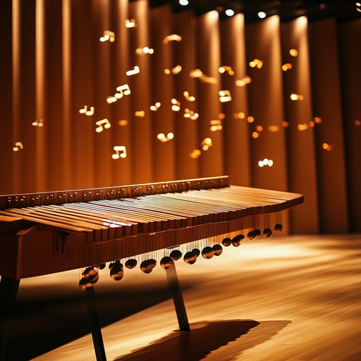 An instrumental capriccio that elegantly blends the rich tones of the marimba with intricate, whimsical melodies. The piece flows gracefully, combining classical harmony with the rhythmic vitality of latin american music, creating a lively yet sophisticated soundscape that evokes images of elegant dances under starlit skies.