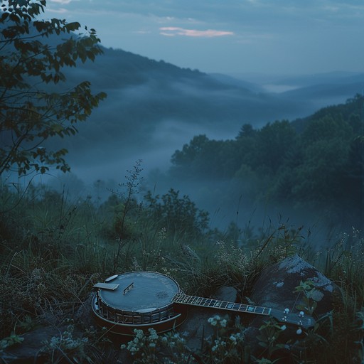 The eerie banjo tunes reflect the rich history and ghostly stories of the appalachian region. The melodies create an atmosphere reminiscent of ghost stories told by firelight, capturing the mystique of these wooded hills.