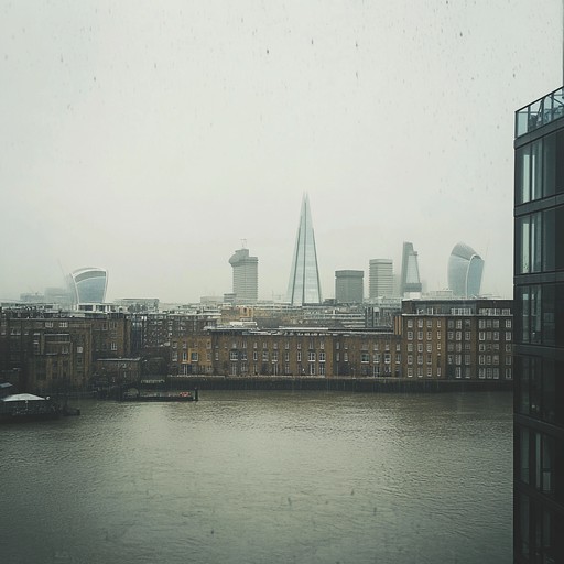 This track captures the essence of a rainy day in london, featuring the sounds of raindrops harmonizing with urban life. Designed to evoke the iconic image of rain over the thames, enveloping the city in its somber yet profoundly beautiful shroud. The music utilizes ambient sounds to enhance the experience of british weather, conveying emotion and depth through minimalist arrangements.