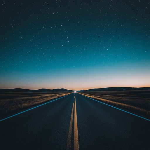 This instrumental track takes listeners on a serene journey through expansive american landscapes, blending gentle acoustic guitar melodies with ethereal harmonies to create a dreamy atmosphere reminiscent of open roads and starlit skies.