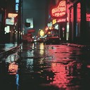 mystery in urban nightscapes, synth driven soundtrack