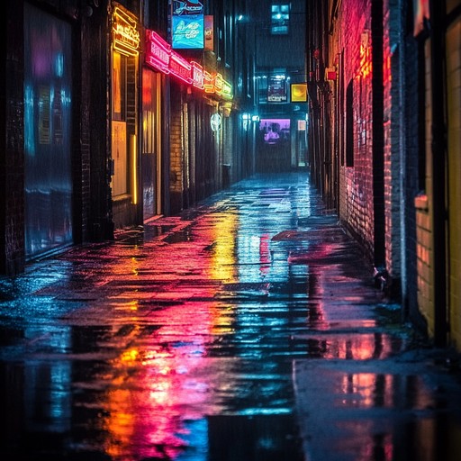 A reflective instrumental jpop track combining moody synth melodies with ambient city sounds, capturing the essence of solitude in neon lit streets.