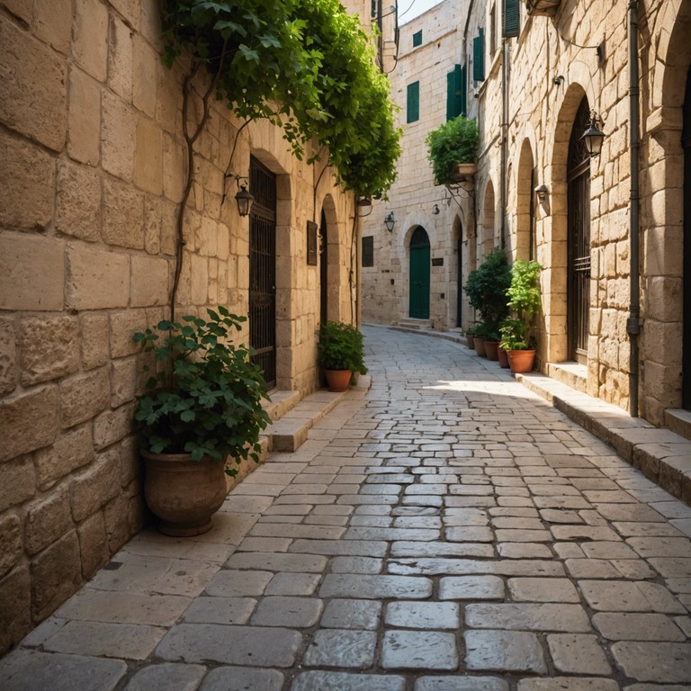 This piece combines the soothing sounds of a clarinet with a subtle background of ambient tones, creating a meditative experience that brings to life the serene landscapes and rich cultural heritage of historical jerusalem.