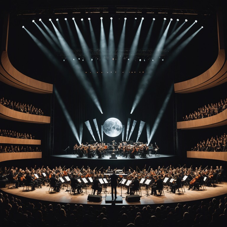 A symphonic rock track that intertwines the rich, full textures of a symphony orchestra with the edgy, soul stirring rhythms of classic rock. The composition evokes a sense of nostalgia, blending the grandeur of orchestral sweeps with the raw, emotional intensity of rock, creating a timeless piece that resonates with the echoes of past and present.