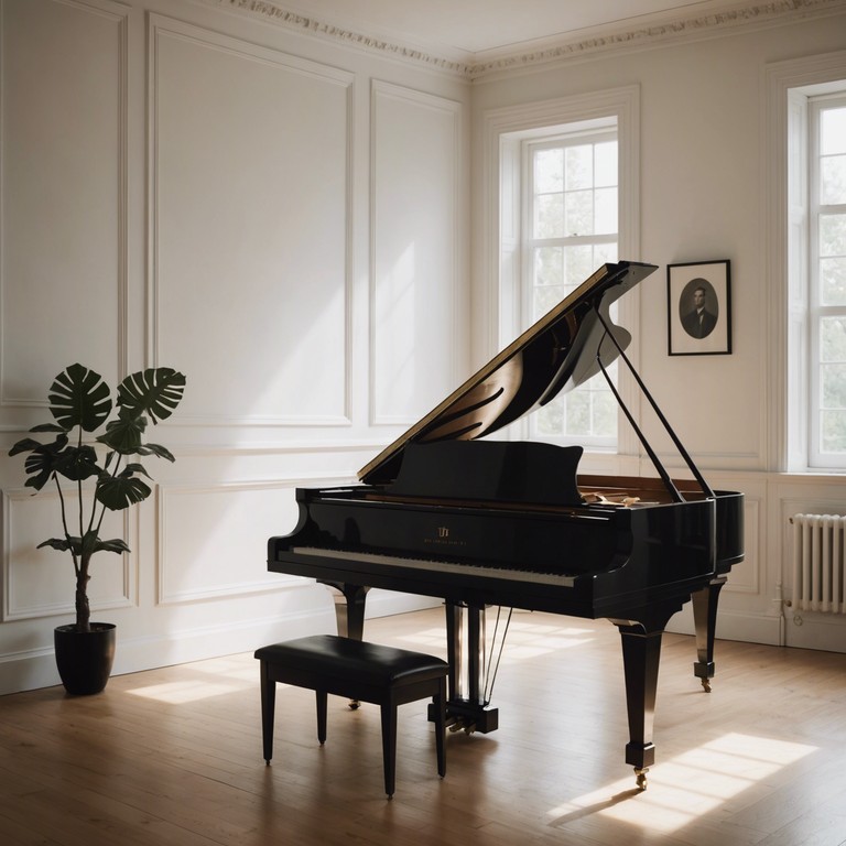 Captures the essence of emotional depth and simplicity through a single acoustic piano, crafting spaces of silence and minimal notes that invite contemplative serenity and inner peace.