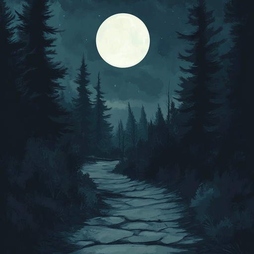 This instrumental rock track uses chilling guitar riffs paired with eerie atmospheric synths to create an unsettling background. It evokes a sense of mystery and darkness, making it perfect for haunting scenes or dark themed content.