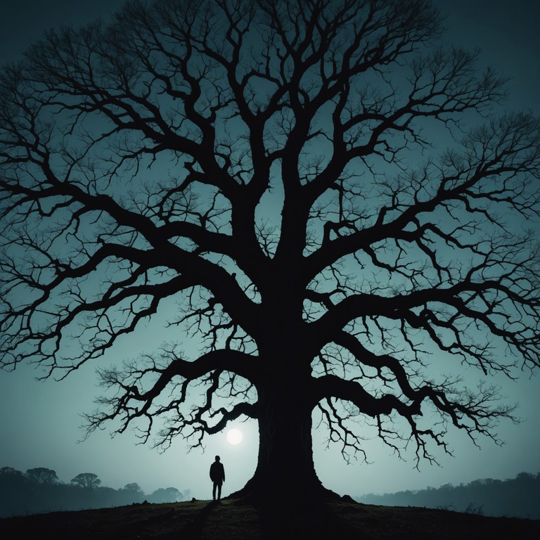 As night deepens, ethereal piano tones pierce through the veil of darkness, unraveling tales of forgotten lore and spectral presences. The music serves as a bridge to the spectral, its crescendos and decrescendos painting a soundscape of haunting beauty and profound mystery.