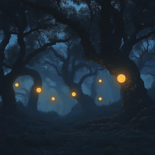 An immersive fusion of celtic flute melodies entwined with futuristic electronic rhythms, evoking the mysteries of an enchanted forest where tradition meets technology.
