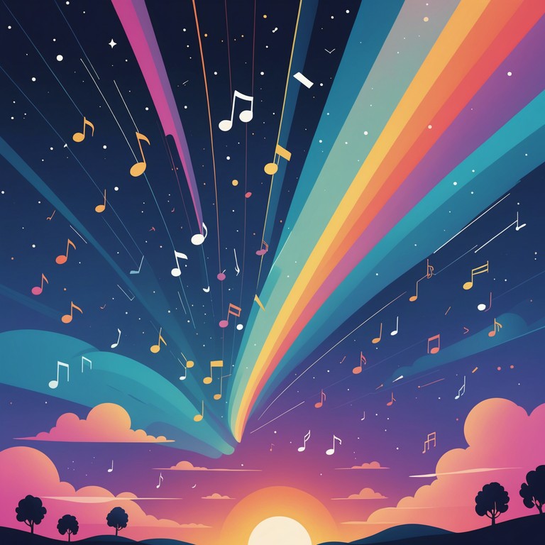 This track should elevate the senses through a thrilling configuration of rock elements intertwined with experimental sounds, creating a soundscape that feels like soaring through a surreal, uplifting dreamscape. Energetic guitar riffs merge with ethereal experimental effects to forge a journey that’s both grounding and transcending.