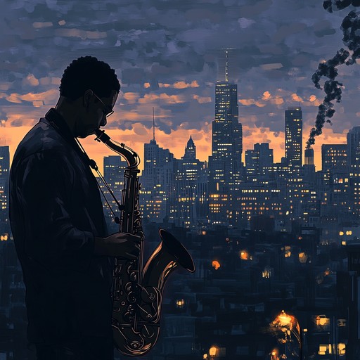 This instrumental piece blends the smooth grooves of jack swing with serene, calming undertones. Picture a peaceful twilight in a bustling city, as the rich, rhythmic pulse of this track lulls listeners into a state of tranquil reflection. The infusion of jazz elements adds a touch of sophistication, making it perfect for unwinding after a long day or setting the mood in a chic, urban lounge.