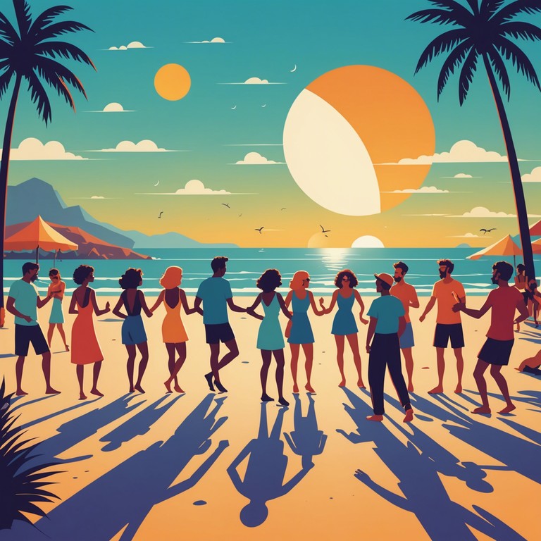 This track encapsulates the essence of summer with its uplifting and vibrant beats that inspire joy and dancing. The synthesis of rhythmic pulses makes it an excellent choice for beach parties or any festive outdoor setting