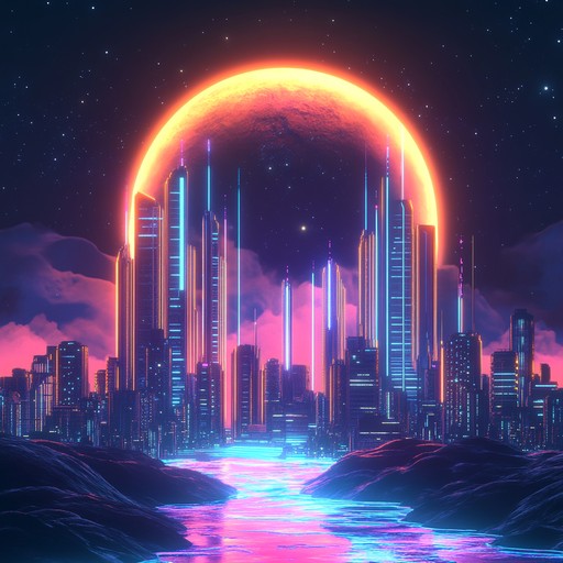 Immerse yourself in a lively 80s inspired instrumental, driven by dynamic synthesizer rhythms and passionate melodies. This piece brings out the vivid colors and bold emotions of the era, making it an evocative trip back in time.