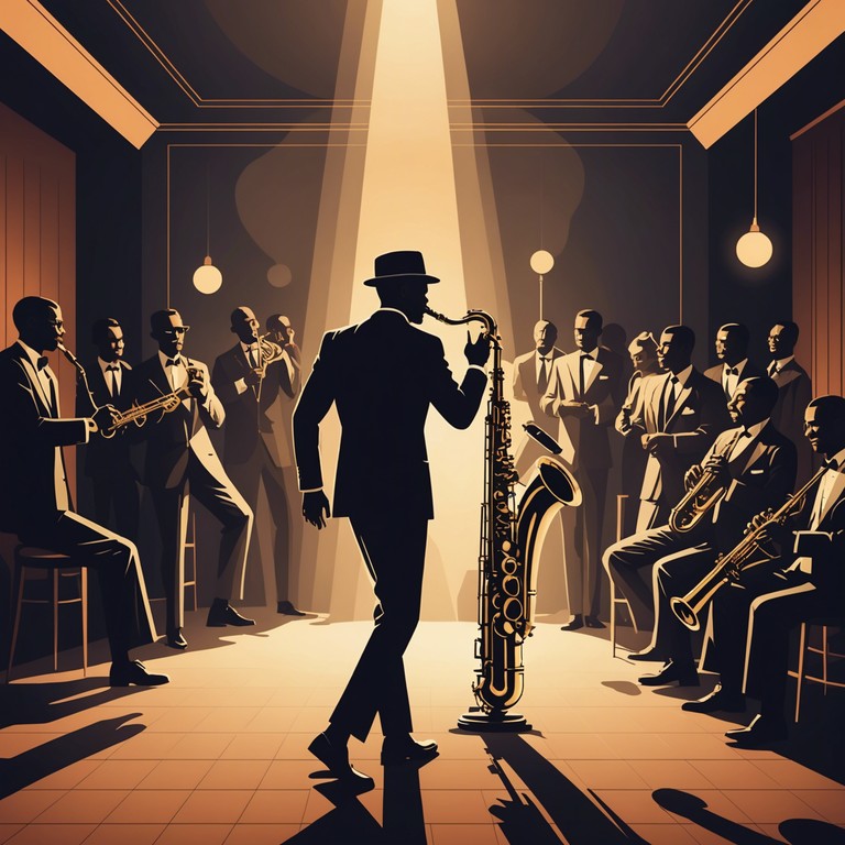 The song replicates the atmosphere of a 1940s swing dance hall filled with the energetic buzz of victory and freedom. With its lively saxophone solos and engaging rhythm section, it manifests as an anthem of personal and collective success.