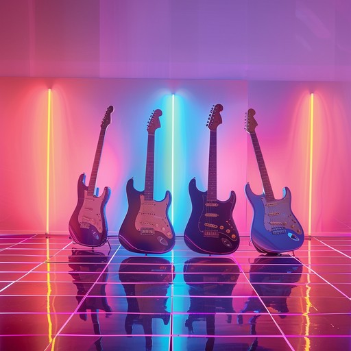 This track features soaring electric guitar riffs, driving basslines, and infectious dance beats to create a euphoric rock anthem. Perfect for summer nights and feeling invincible.