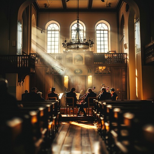 An instrumental klezmer journey led by a clarinet that wails with sadness and joy in equal measure. This piece captures the essence of bittersweet memories, layered with sounds reminding listeners of jewish heritage. The interplay between accordion and violin adds depth while dramatic crescendos and decrescendos highlight the emotional narrative of historical reflection.