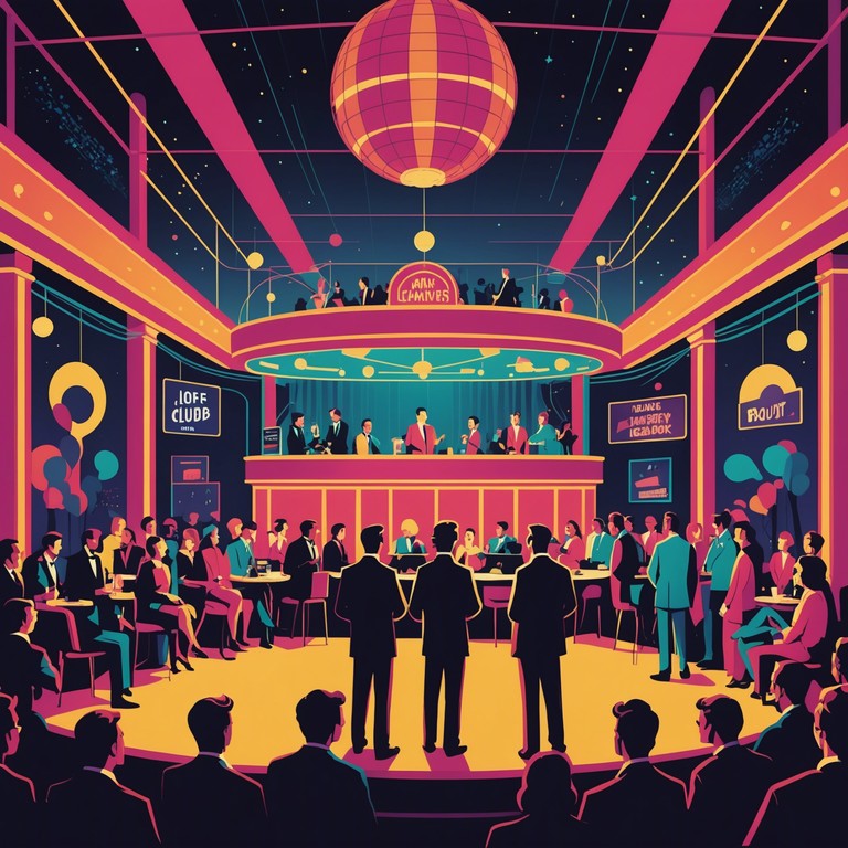 An instrumental track that resonates with the essence of a lively cabaret club, featuring intense rhythmic beats and a joyful atmosphere. A perfect interplay of traditional cabaret vibes with modern music complexity, orchestrated mainly on the saxophone to keep it vibrant and engaging. Ideal for scenes that depict nightlife or theatrical performances.