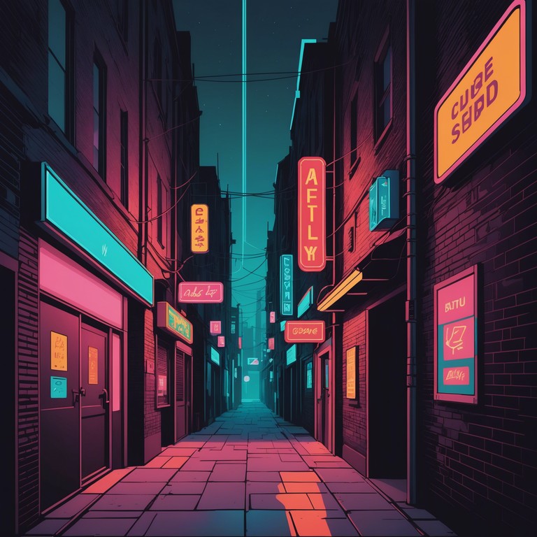 Immersing the listener in a brooding reflection of urban exploration, this alternative piece utilizes deep bass and atmospheric synths to evoke the emotionally charged atmosphere of wandering through late night cityscapes.