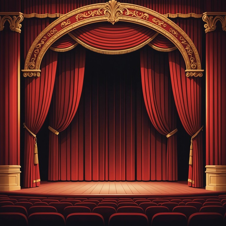 This instrumental track encapsulates the excitement and drama of a broadway show's opening, featuring a majestic build up that captures the imagination. Perfect for theatrical introductions or any project needing a touch of drama.