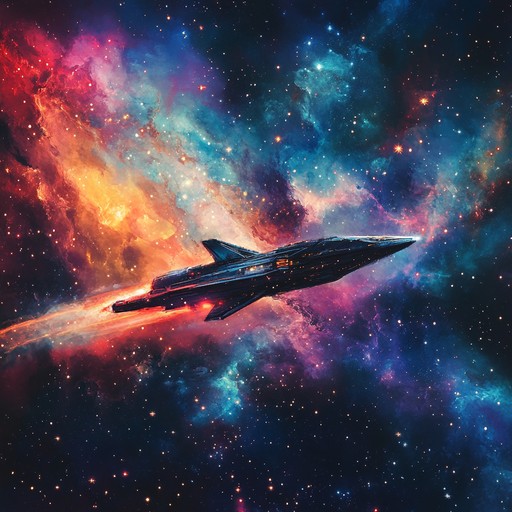 Immerse yourself in a cosmic odyssey blending blues grooves with psychedelic rock elements, creating an atmospheric and otherworldly musical experience. The soaring electric guitar riffs, ambient synth textures, and deep bass lines take listeners on a journey through the stars. Picture a space voyage filled with longing, mystery, and awe.