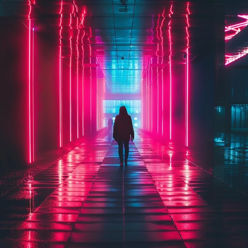 Imagine cruising down a neon-lit avenue in a retro-futuristic city. This track captures the essence of an 80s evening with smooth, synthetic waves and pulsing beats, reflecting the life and energy of urban exploration during the vibrant decade.