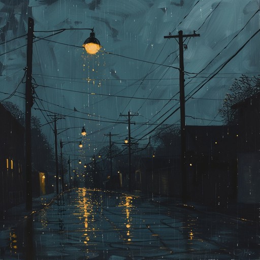 Immerse yourself in the raw emotions of a city's nightlife. Piano melodies and ambient street noises merge to create a vivid and intense auditory experience. The track captures the loneliness and beauty of urban chaos and midnight rainfall.