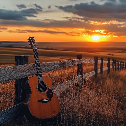 A lively and confident instrumental piece that embodies the spirit of adventure and the open road, reflecting the vast landscapes and diverse heart of america. The music combines traditional americana sounds with a modern twist, inspiring feelings of freedom, optimism, and determination as it takes listeners on a melodic journey across the country.