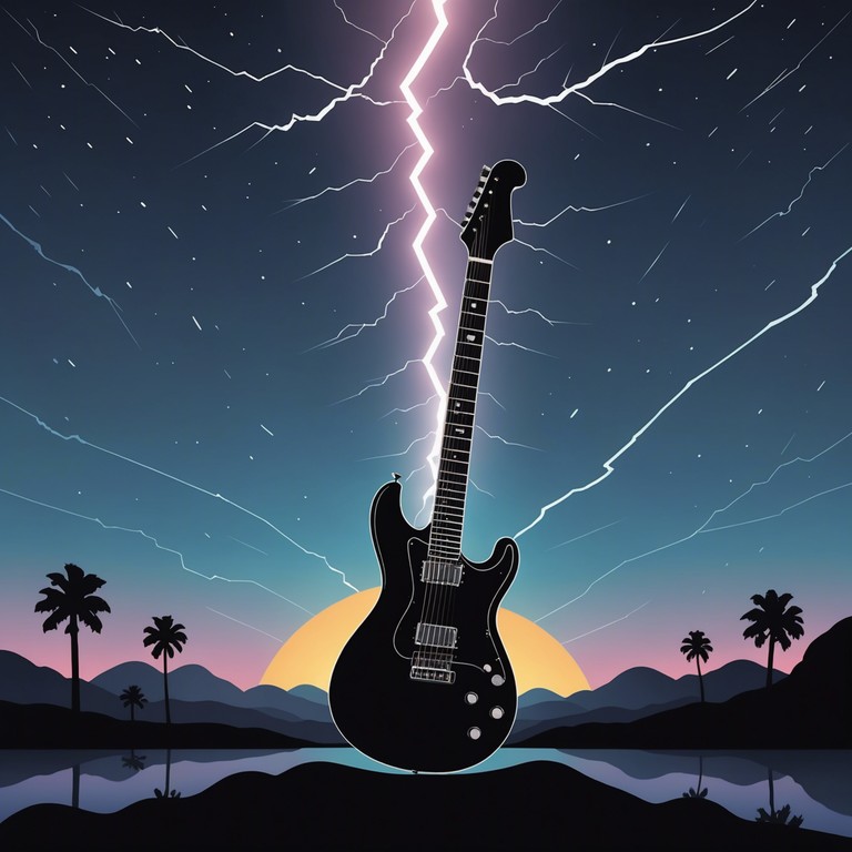 An exhilarating hard rock piece dominated by powerful guitar riffs and a robust backing track that propels the music forward, creating a sense of unstoppable force. Ideal for athletic montages or action packed sequences.