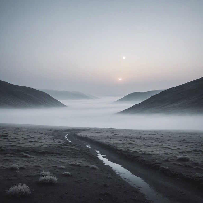 In this track, soft, ethereal synths combine with light, airy percussion elements to create a soundscape that feels like floating through dreams. The melody, primarily carried by a shimmering synth, evokes a sense of peacefulness and awe, as if one is exploring the tranquil vastness of a starlit sky.