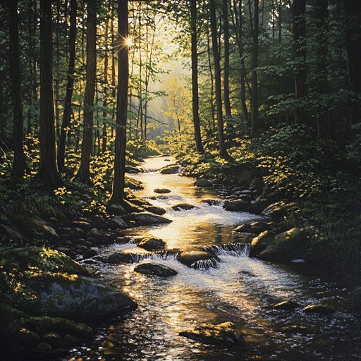**a soothing instrumental piece that brings the tranquility of nature’s whispers to life. Gentle harp melodies flow like a serene stream in a peaceful forest, making it perfect for meditation and relaxation.**