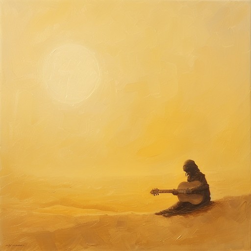 A heart wrenching, slow paced composition where the oud narrates sorrowful stories of solitary wanderers. The ambient synths create an expansive, lonely desert atmosphere, portraying both the physical terrain and the emotional isolation of a soul traversing it.