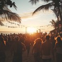 upbeat reggaeton rhythms meet funky basslines for beach bash