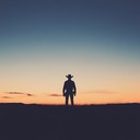 a haunting instrumental capturing desolation of the wild west