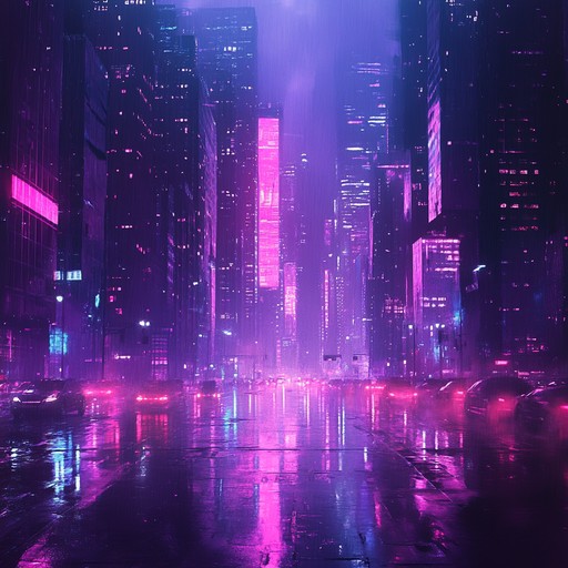 Immersing listeners in a high energy cyberpunk chase, this track features relentless, hard hitting beats and pulsating synth lines that evoke a sense of imminent danger. Perfect for scenes of futuristic urban conflict and adrenaline fueled pursuits.