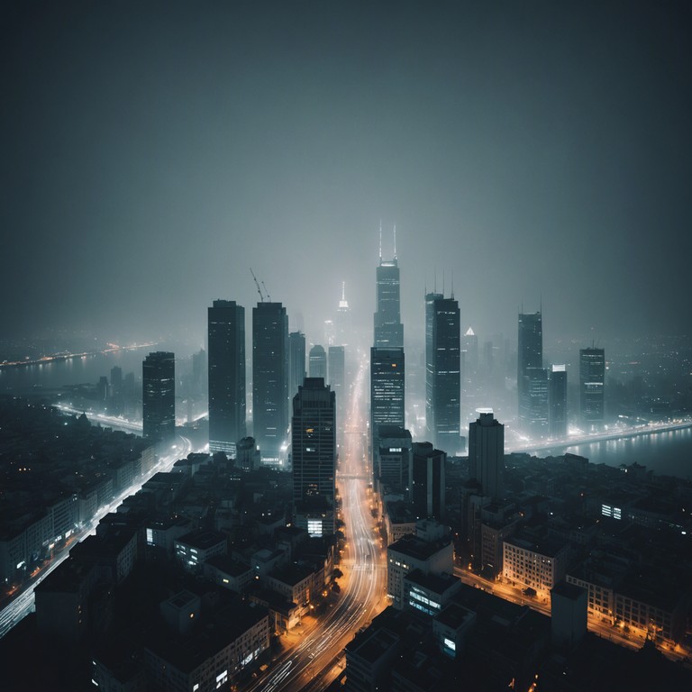 In this track, ethereal soundscapes blend seamlessly with gritty urban grime rhythms, creating a surreal yet distinctly street level atmosphere. The music tells a tale of a city that never sleeps, veiled in mist and mystery.