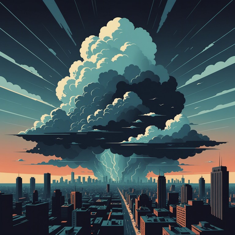 Imagine a soundscape filled with pulsating rhythms and aggressive electronic synths that dominate the auditory space, sounding like an electric storm. The track combines bold electronic music with elements designed to energize and provoke an assertive feeling, perfect for extreme sports or dynamic video game scenes.