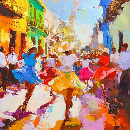 This instrumental rumba track combines traditional cuban rhythms with modern flair, using quick, syncopated percussion and soulful melodies to create an invigorating experience. A sense of freedom and joy permeates the driving tempo, bringing listeners to their feet, encouraging movement, and capturing the spirit of liberation and celebration.