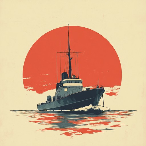 A poignant instrumental piece that pays tribute to the valor and emotions of the russian navy, blending traditional russian folk elements to create a deeply nostalgic and moving soundscape