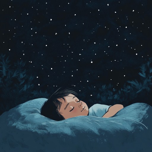 An instrumental nursery rhyme that evokes a dreamlike journey through a moonlit sky, with soft melodies gently guiding listeners into peaceful sleep.