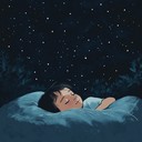 a gentle lullaby guiding children through dreamy night skies.