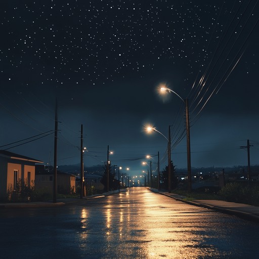 An instrumental soul piece that captures the serene ambiance of city streets after dark, blending smooth melodies with sophisticated arrangements to evoke feelings of introspection and tranquility.