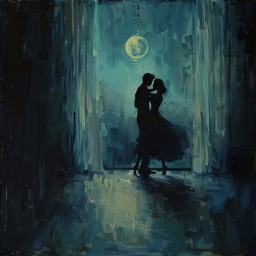 An enigmatic waltz that captures the essence of a moonlit ballroom, where shadows dance with the light in an intricate, mysterious choreography. Ethereal, haunting melodies guide the listeners through a surreal landscape of whispering secrets and hidden corners, invoking feelings of wonder and curiosity.