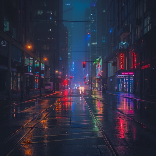 A slow burning hiphop instrumental that evokes deep yearning and midnight nostalgia, with piano notes painting the reflective city nightscape.