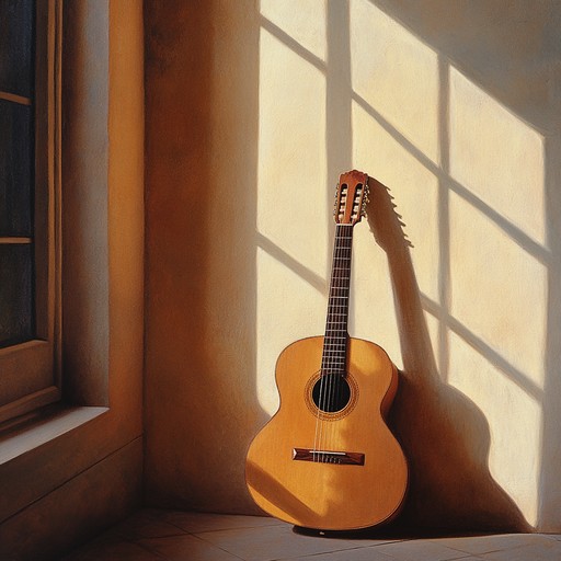 This composition weaves delicate classical guitar with minimalist arrangements, creating an intimate atmosphere inviting quiet reflection. Inspired by the adjunct style, it evokes closeness through tender, contemplative melodies.