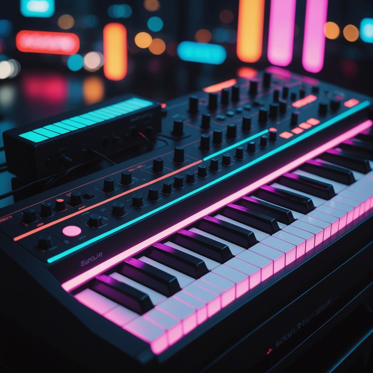 This alternative version emphasizes modern synthesizer work mixed with traditional korean instruments, offering a unique blend of the past and present in k pop. It maintains a reflective mood while gradually incorporating more upbeat, hopeful tones, reminiscent of city lights at dusk.