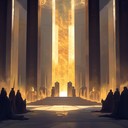 dynamic orchestral score brimming with tension and triumph