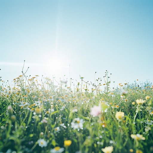 Picture a carefree stroll through sunlit meadows, the air filled with the gentle rustle of leaves and distant bird calls. This track features a delicate interplay of acoustic strings and ambient sounds, creating a soothing backdrop ideal for unwinding or daydreaming.