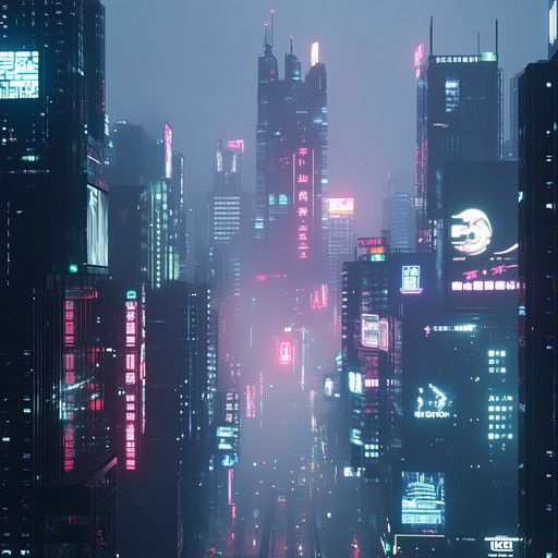 A euphoric synthwave piece with electrifying pads and rhythmic pulses, capturing the essence of retro futurism. The towering synth melodies create an atmospheric journey through neon lit cityscapes, leaving listeners feeling both nostalgic and invigorated.