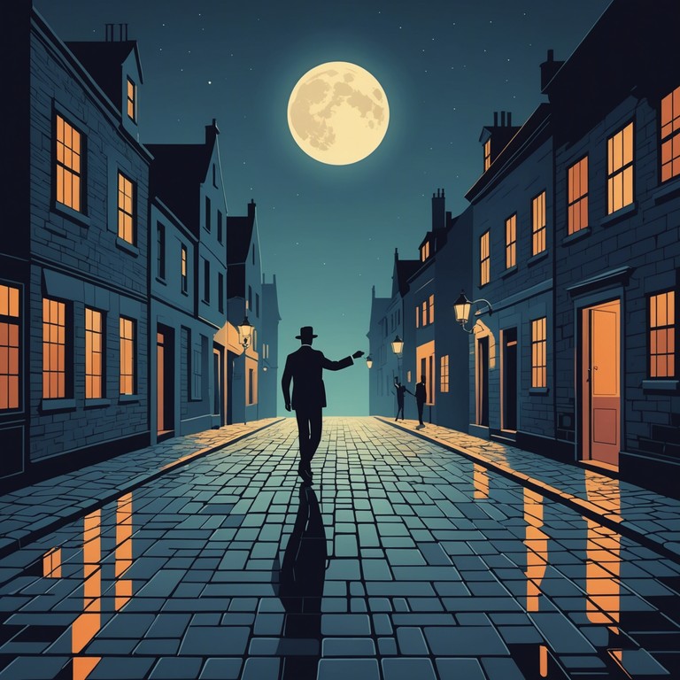 This piece captures the essence of a solitary figure dancing a tango alone on cobblestone streets, under a luminous full moon. The tune conveys the profound loneliness and bittersweet beauty of solitude through its melancholic yet elegant melody.