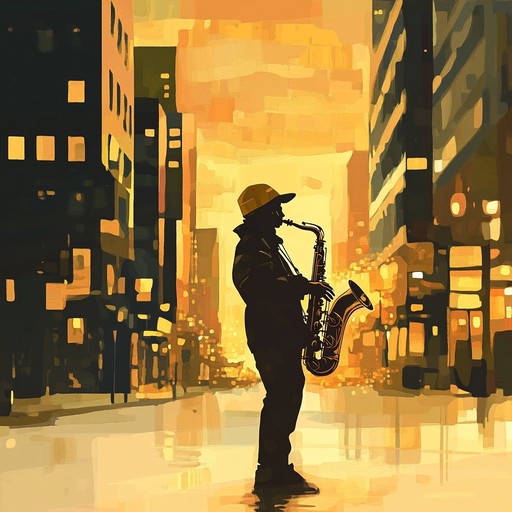 This instrumental blends smooth jazz and soulful rhythms to create a heartwarming melody that embraces feelings of love and tranquility. The mellow saxophone lines flow gently over soft accompaniment, inviting listeners into a world of warmth and tenderness.